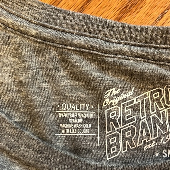 The Original Retro Brand Men’s University of Maryland Hockey T-Shirt - Picture 5 of 5